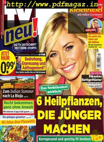 TV neu – 17 Oktober 2019