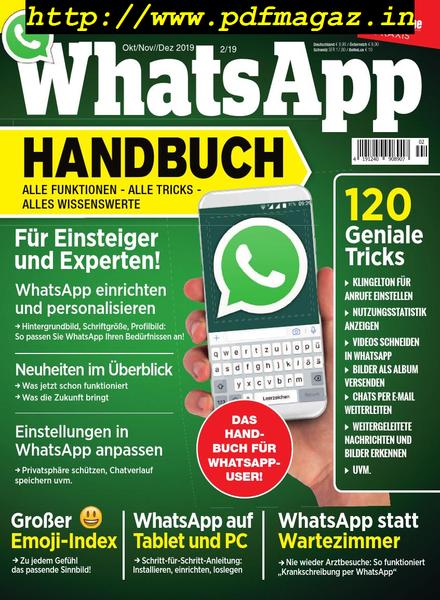 Whats App – Oktober 2019