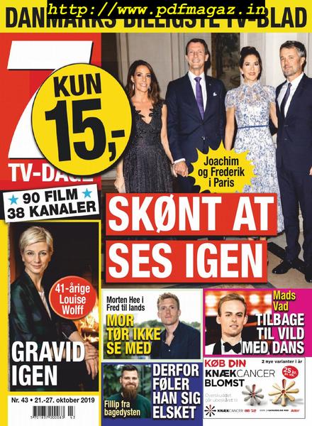 7 TV-Dage – 21 oktober 2019