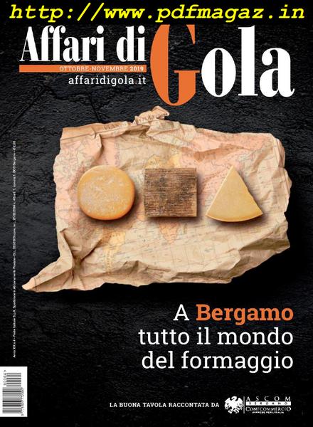 Affari di Gola – Ottobre-Novembre 2019