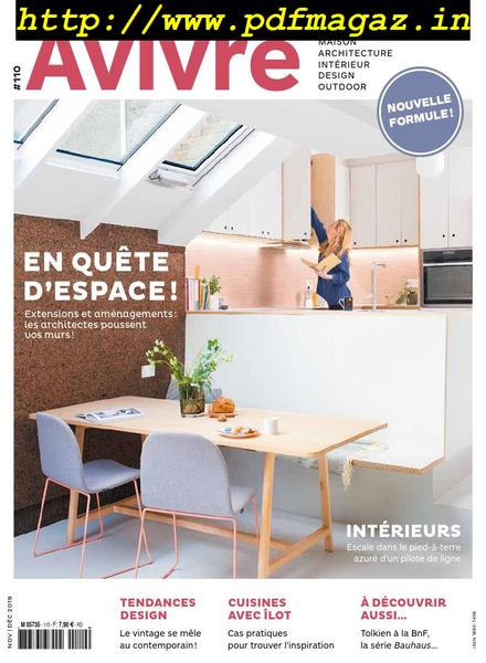 Architectures a vivre – octobre 2019