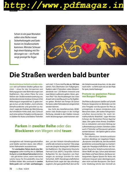 Autoflotte – September 2019