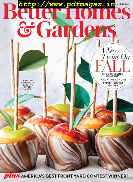 Better Homes & Gardens USA – October 2019