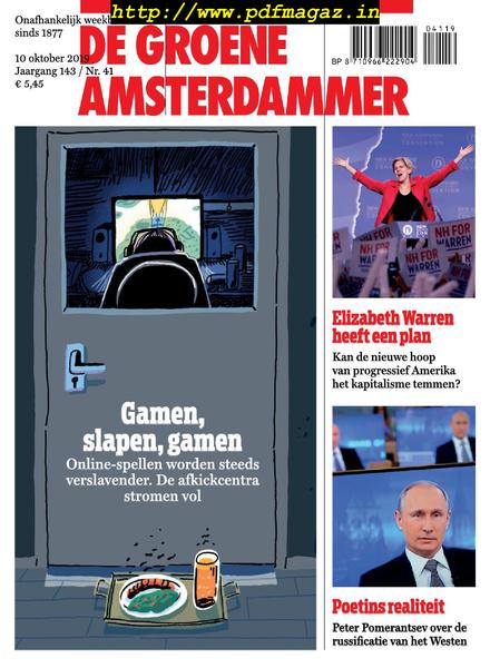 De Groene Amsterdammer – 11 oktober 2019