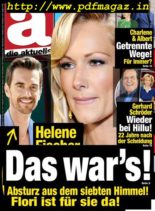 die aktuelle – 19 Oktober 2019