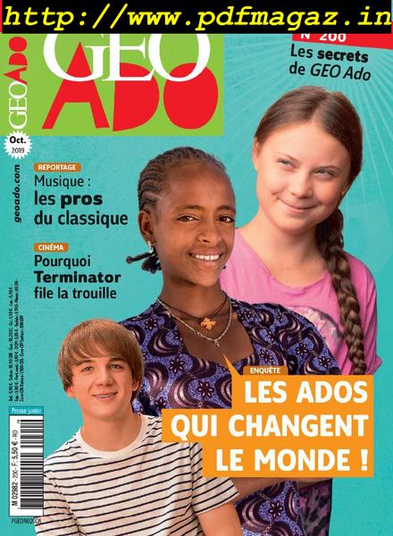 Geo Ado – Octobre 2019