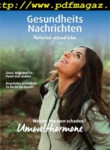 Gesundheits Nachrichten – Oktober 2019