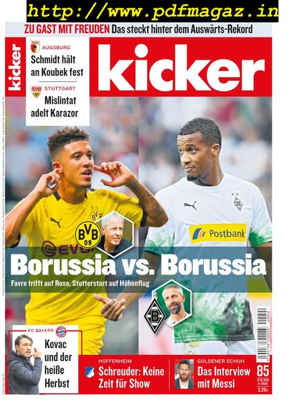 Kicker – 17 Oktober 2019