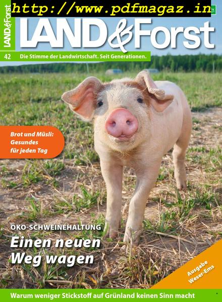 Land & Forst Weser Ems – 15 Oktober 2019
