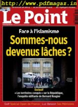 Le Point – 10 octobre 2019