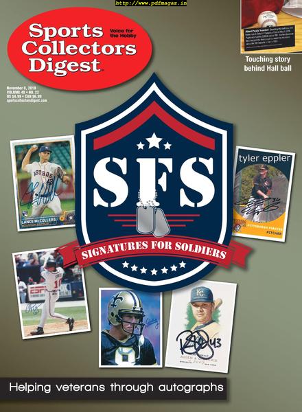 Sports Collectors Digest – 21 October 2019