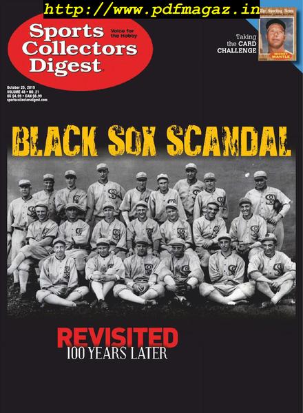 Sports Collectors Digest – October 25, 2019