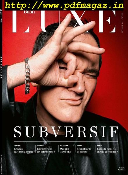 Bilan Luxe – Automne 2019