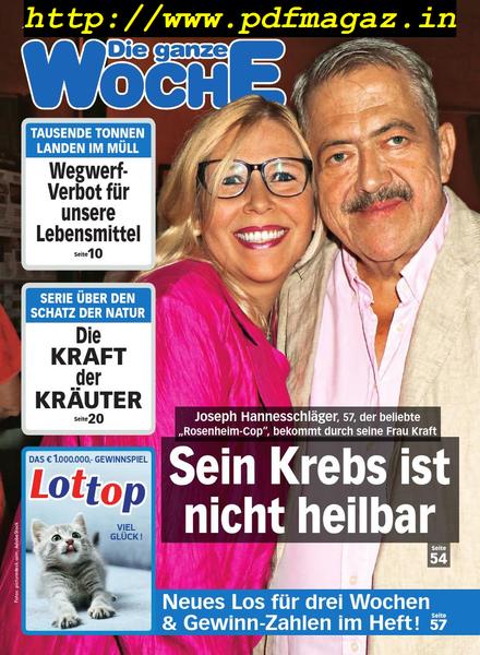 Die ganze Woche – 16 Oktober 2019
