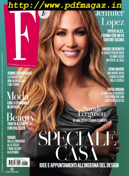F – 15 Ottobre 2019