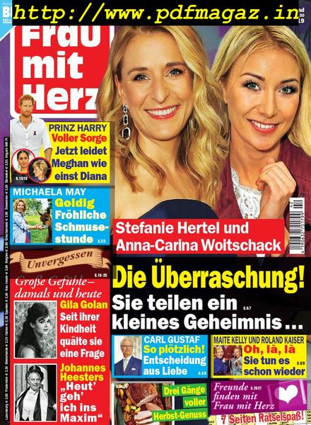 Frau mit Herz – 12 Oktober 2019