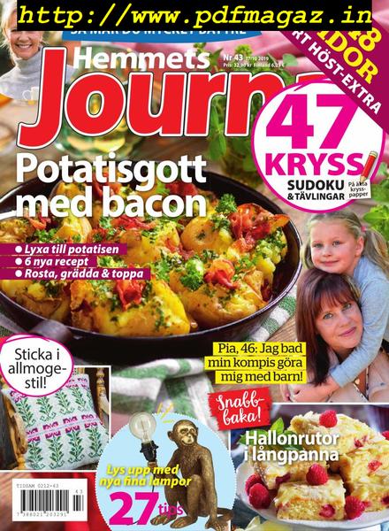 Hemmets Journal – 17 oktober 2019