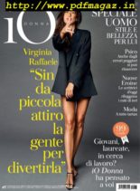 Io Donna del Corriere della Sera – 19 ottobre 2019
