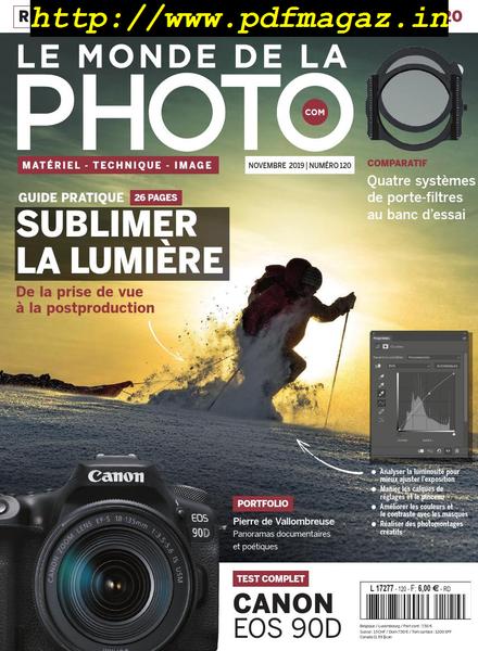 Le monde de la photo – novembre 2019