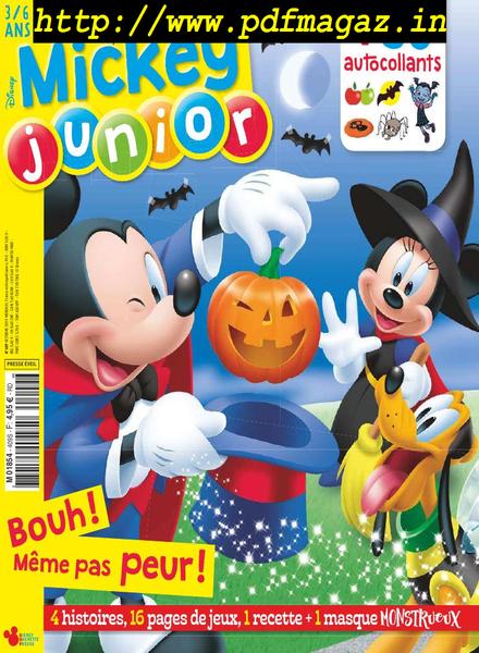Mickey Junior – octobre 2019