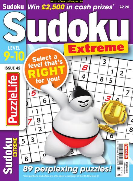 PuzzleLife Sudoku Extreme – October 2019