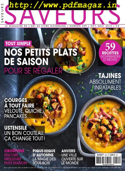 Saveurs France – Octobre-Novembre 2019