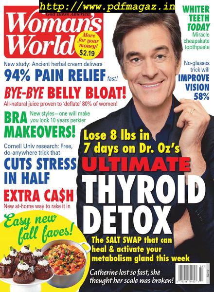 Woman’s World USA – October 21, 2019