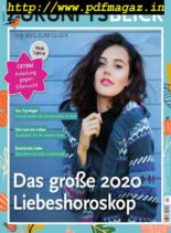 Zukunftsblick – November 2019