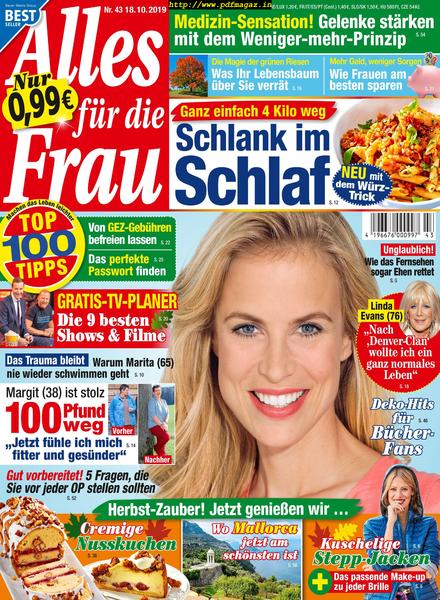 Alles fur die Frau – 18 Oktober 2019