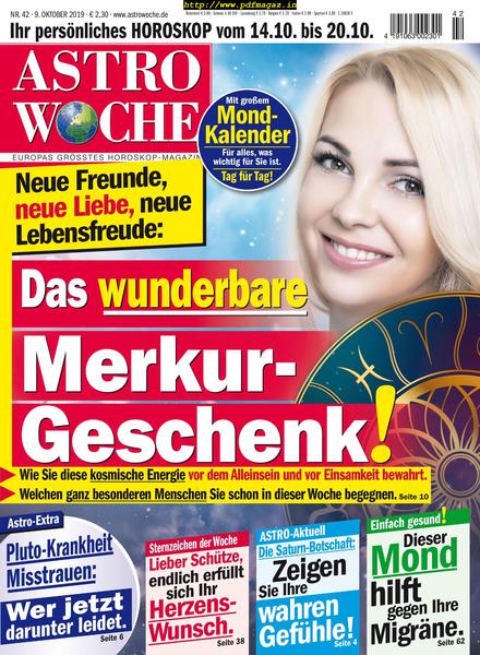 Astrowoche – 09 Oktober 2019
