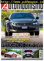 Automobilismo – Settembre 2019