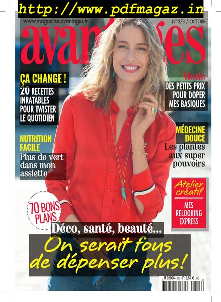 Avantages – octobre 2019