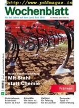 Bayerisches Landwirtschaftliches Wochenblatt Franken – 17 Oktober 2019