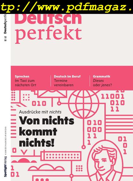 Deutsch Perfekt Plus – Nr.12, 2019