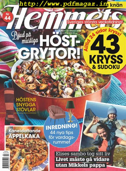 Hemmets Veckotidning – 22 oktober 2019