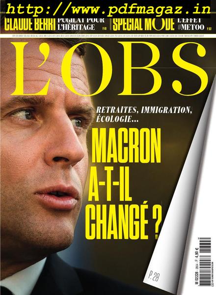 L’Obs – 26 septembre 2019