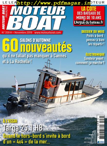 Moteur Boat – novembre 2019