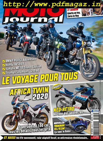 Moto Journal France – 25 septembre 2019