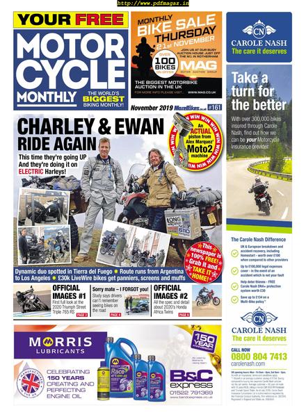 Motor Cycle Monthly – November 2019