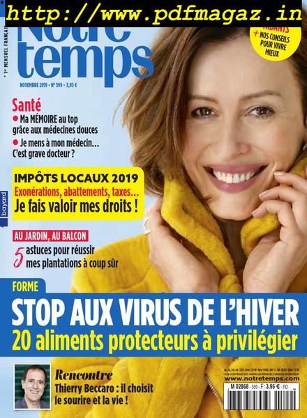 Notre Temps – Novembre 2019