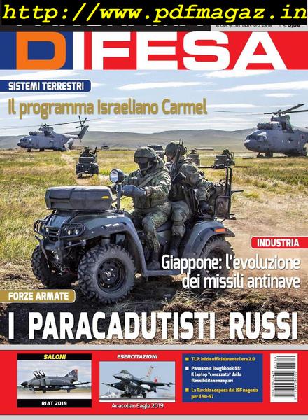 Panorama Difesa – Ottobre 2019