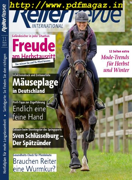 Reiterrevue International – Oktober 2019