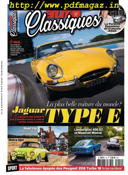 Sport Auto Classiques – octobre 2019