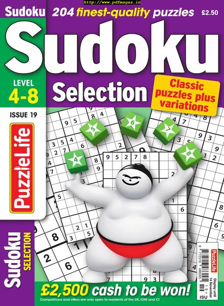 Sudoku Selection – October 2019