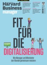 Harvard Business Manager – April 2019