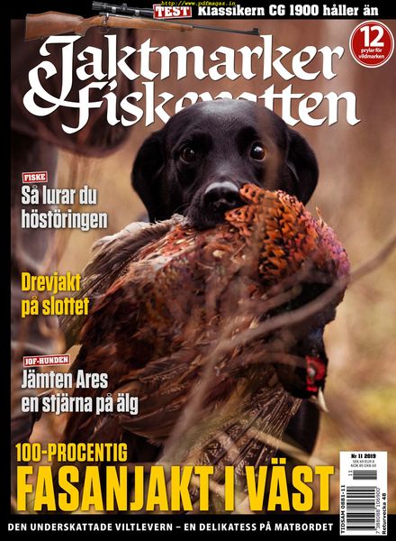 Jaktmarker & Fiskevatten – 24 oktober 2019