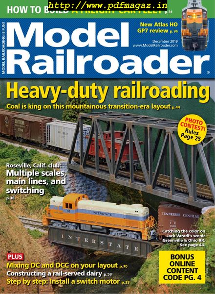 Model Railroader – December 2019