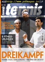 tennis – Oktober 2019