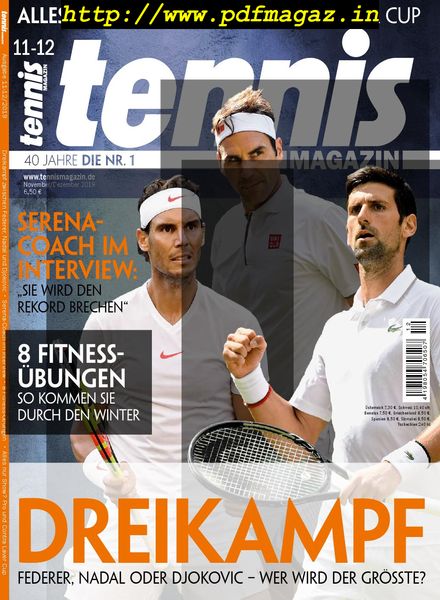 tennis – Oktober 2019