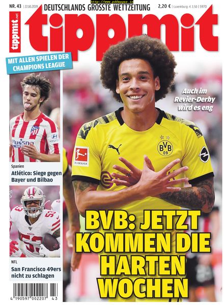 Tippmit – 22 Oktober 2019